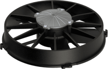 FAN MOTORU 24V EMIS 12 AKSIYEL GENIS KANAT YUKSEK PROFIL - BASKURT 53812224