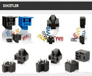SOKET 6,3 X 2 + 4,8 X 3 TERMİNAL KABLOSUZ SİYAH - ELO-207300001