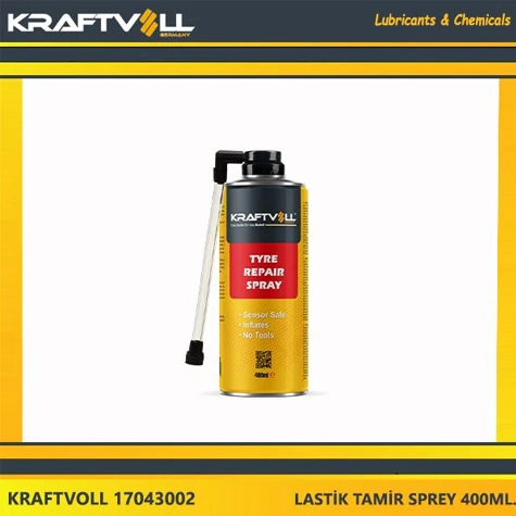Yag & Antıfırız Lastık Tamır Kiti 400ml. - Kraftvoll 17043002