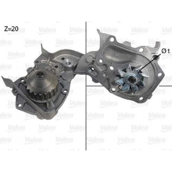 DEVIRDAIM SU POMPASI CLIO KANGOO MEGANE I SOLENZA 1,4 E7J - VALEO 506564
