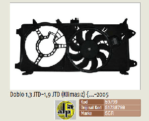 FAN MOTORU KLİMASIZ>DOBLO 1.3,1.9 JTD - SGR-59799
