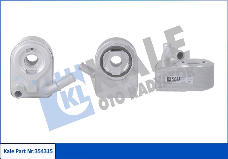 MOTOR YAG SOGUTUCUSU KOMPLE 1,6 ZETEC 16V FOCUS II III 04>14 / MONDEO II III 1,6 ZETEC 16V 07>14 - KALE 354315