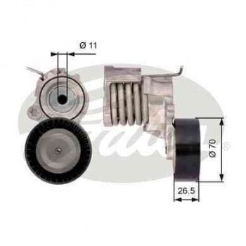 ALTERNATOR V KAYIS GERGI RULMANI POLO 1.2 12V 02>14 SKODA FABIA 1.2 12V 03>14 SEAT IBIZA 1.2 12V 06> - GATES T39115