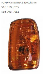 Unıversal Ayna Sinyali Sarı Sağ-Ford V348 2015---> - Pleksan-7052
