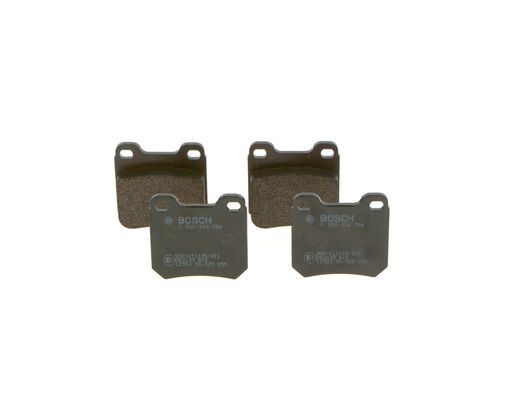 ARKA FREN BALATASI VECTRA B (10 / 95 04 / 02) / (GDB915) - BOSCH 0986424754