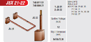 MARŞ KÖMÜRÜ-FT 6x13x17,5…..12V - MEGA-JSX21-22