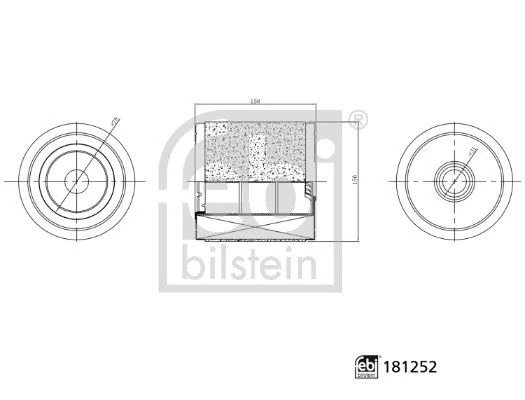 Vw Hava Filtresi - Febi 181252
