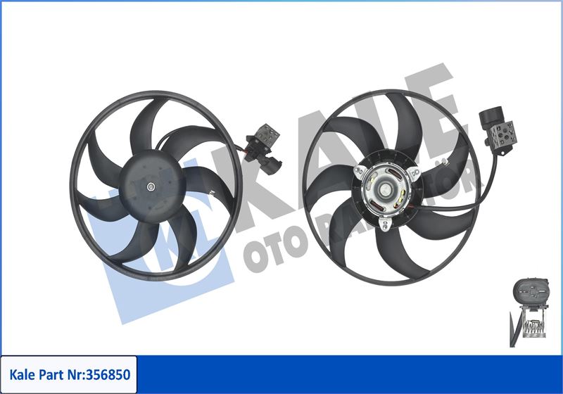 RADYATOR FAN MOTORU Z10XE Z12XE Z14XE CORSA C - KALE 356850