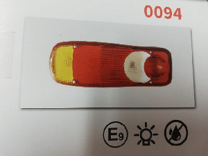 STOP LAMBA-SAĞ BMC TD 80 KABLOLU PLAKASIZ E BELGELİ - SERTPLAS-0094LR51