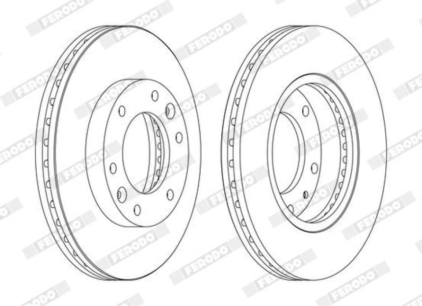 Kore Fren Diski Ön - Fren Diski Ön - Frd Ddf1612