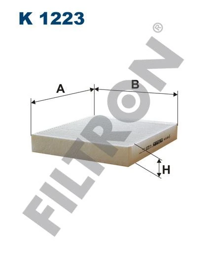 Opel Polen Filtresi - Karbonsuz - Filt K 1223