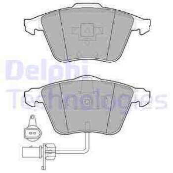 ON FREN BALATASI FISLI A6 4F2 3,2FSI / 4,2 QUATTRO 05 / 04> A6 AVANT (4F5) 3,2FSI / 4,2 QUATTRO 03 / - DELPHI LP1922