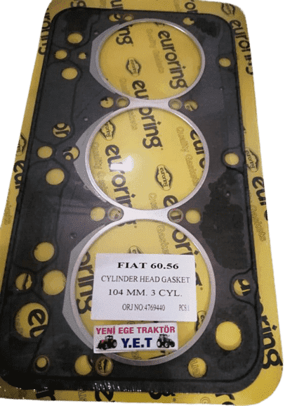 48027 60-56-60-46 Silindir Kapak Conta 104 Mm 3 Silindir 2074 4769440 Euron C-126 - PY-48027 - PY-48027