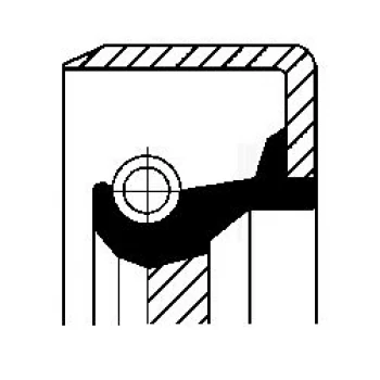 Vw Eksantrık Keçesi - 212.458 (30x52x7) - Cor 82011539