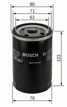 Vw Yag Filtresi - H14/2w / Oc47 (benzinli) - Bch 0451103033