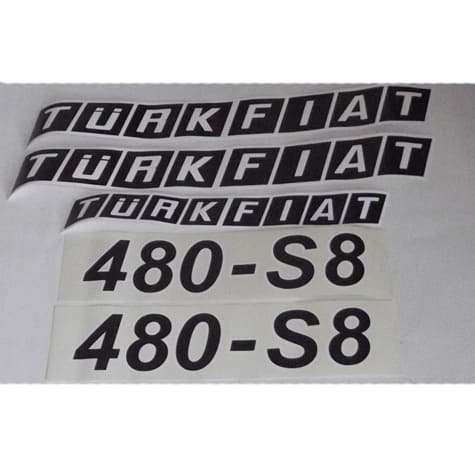 43560 480-S8 Yan Yazı Takım Erd212 4999861 Erdal C-351 - PY-43560 - PY-43560