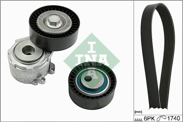 ALTERNATOR V KAYISI KITI PARTNER II 406 EXPERT BERLINGO II JUMPY XSARA II C8 2.0HDI 8V KLIMALI - INA 529001710