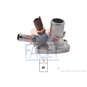 TERMOSTAT (KOMPLE) / (88C) ALBEA DOBLO LINEA PUNTO IDEA BRAVO 500 1.4 BENZINLI (MUSURLU) - FACET 7.8699
