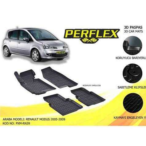 Renault Paspas 3d Havuzlu X-Mat Modus 2005-2009 - Perflex Pxm-Rn39