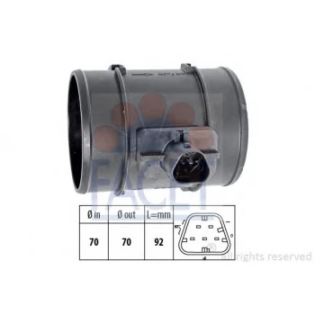 Opel Hava Debimetre A13dte A17dte A17dtr Astra J Corsa D - Facet 10.1465