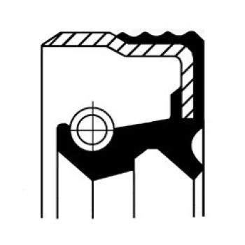 Vag (12018360b) Yag Kecesi. Poyra B1baslx7 40.0x 52.0x 7.0 75nbr Audı - Corteco 82018360