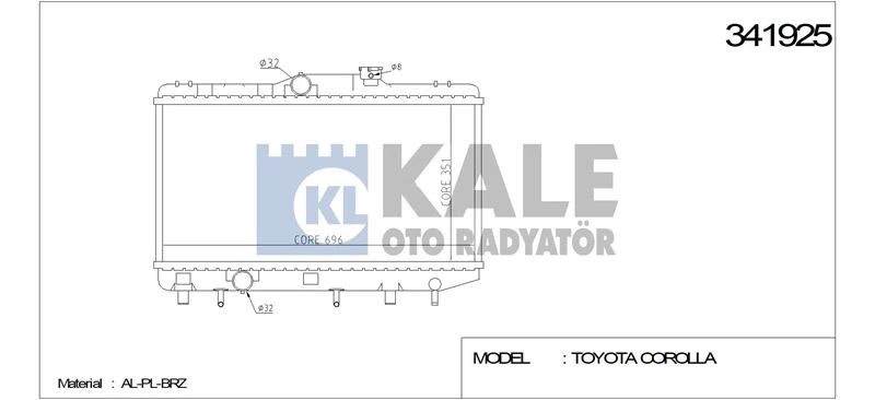 Japon Su Radyatörü - Su Radyatörü - Kal 341925