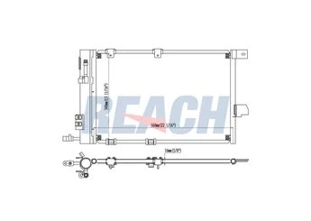 Opel Radyator Klima Astra - Orjınal 95515191
