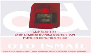 STOP LAMBASI SOL PARTNER BERLINGO BAGAJ KAPI TEK KAPI DUYSUZ (96 05) ORTA SIYAH - MARS 511119