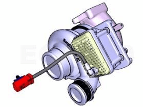 TURBOSARJ KOMPLE (12.7LT) - FORD CARGO / 1842-1848-4142-3242 EURO 6 - ORJ-FO GC466K682BK