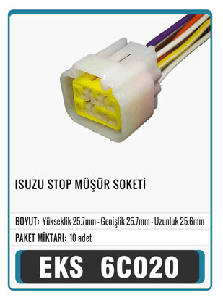 SOKET> ISUZU STOP MUSUR   S6023 - EKS-6C020