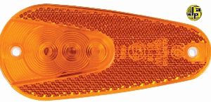 LEDLİ SİDE MARKER LAMBA-TURUNCU AMP SOKETLİ - FARPLAS-600069