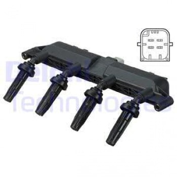 ATESLEME BOBINI BERLINGO XSARA P306 PARTNER TU3JP (1,4 8V) P106 P206 P306 XSARA TU5JP (1,6 8V) / (GR - DELPHI CE20011-12B1