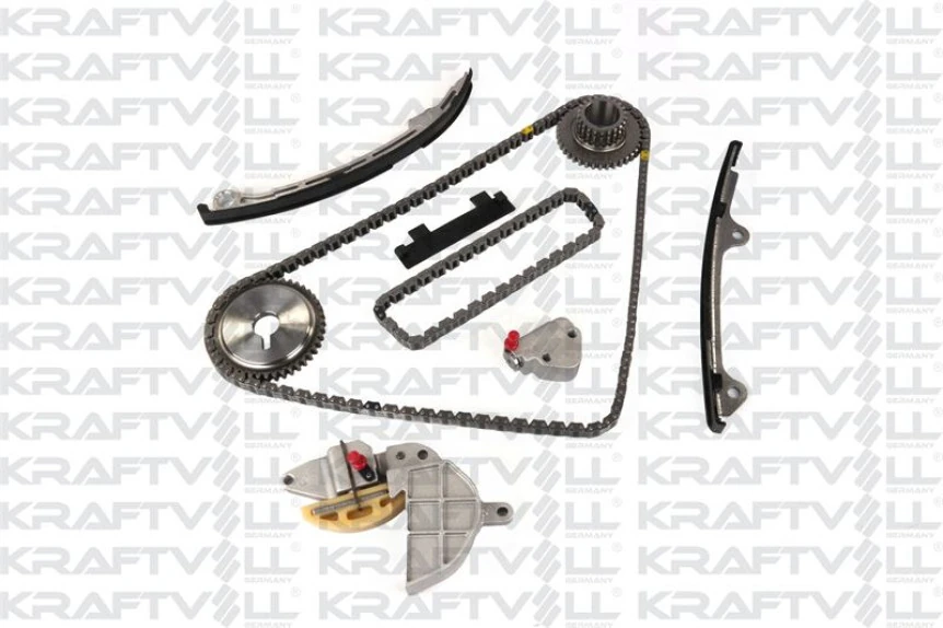 Nissan Eksantrık Zincir Seti Nissan Primera 2,0 Qr20 P12 03> / X-Traıl T30 01>06 / 2,5l Qr25de 01>06 - Kraftvoll 12100075