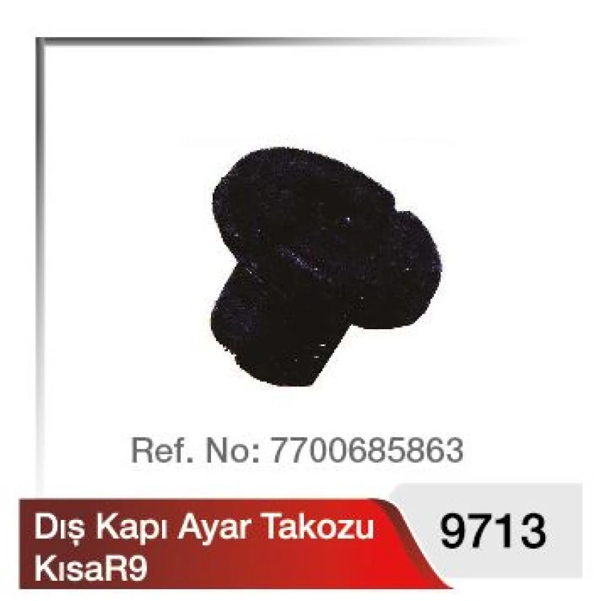 Renault Eski Kapı Kilit Takozu Kisa R9 - Yilmaz Pls9713