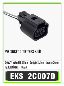 SOKET>VW   D TİP TERS KİLİT - EKS-2C007D