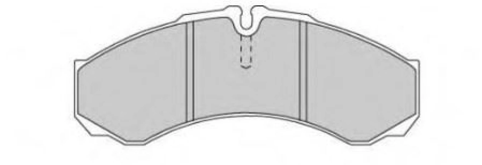 İveco Ticarı On Fren Disk Balata Daıly 99>06 Fissiz (20mm) - Grap 93575/1