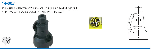 RÖMORK FİŞİ TAKIM-EN TİPİ-7'Lİ-SİYAH VİDALI-PLASTİK - AKSA-14003