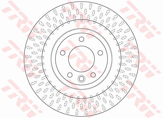 FREN DISKI ARKA - TRW DF6528S