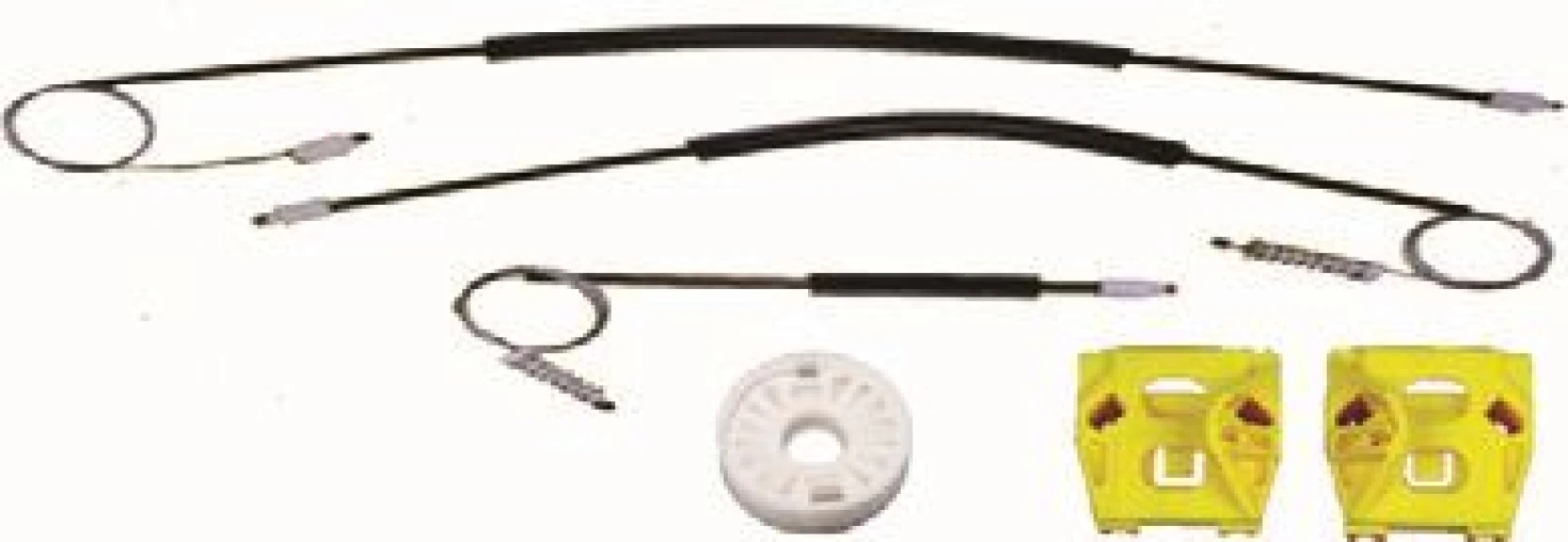 Vag Cam Kriko Halatı On Set Sag / Sol Golf IV Bora - Mtj 6040