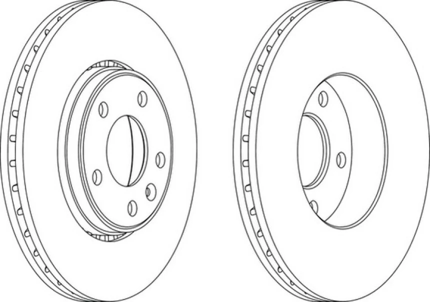 Renault Fren Diski Ön - 305mm (adet) - Frd Ddf1204c-1