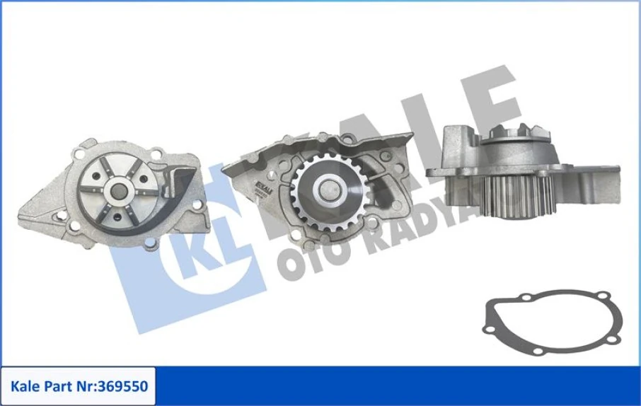 Psa Devirdaım Su Pompası P205 P405 Xu5m 1.6 P306 P406 Xantıa Bx Zx Xu7jp (1.8 8v) - Kale 369550