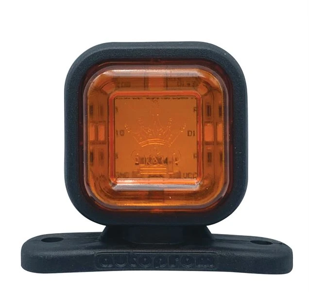 Unıversal Truck Takoz Lamba Kare Kaucuk Led Tip Sarı Kirmizi - Ceray 202204-Sk