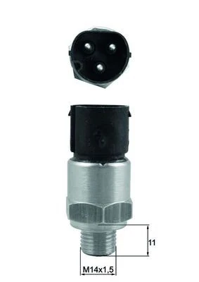 Bmw Hararet Musuru Bmw E36 95>98 - Mahle Tsw74