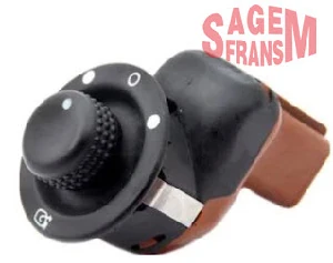 Unıversal Ayna Ayar Düğmesi 10 Fiş Katlanır Laguna II-Espace IV - Sagem-500133