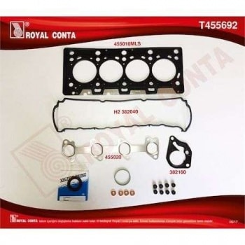 MOTOR TAKIM CONTASI UST REINZ KECELI VE SUBAP LASTIKLI LOGAN CLIO KANGOO MEGANE II 1,5DCI K9K 05> - ROYAL T455692