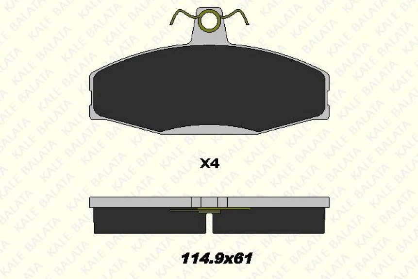 Vag On Fren Balatası Favorıt 1,3 (82>97) Felicia 1 / 2 (1,3 / 1,6 / 1,9) 94>02 Caddy II 1,6 / 1,9 96>00 - Kale B 20861 177 14 Ans