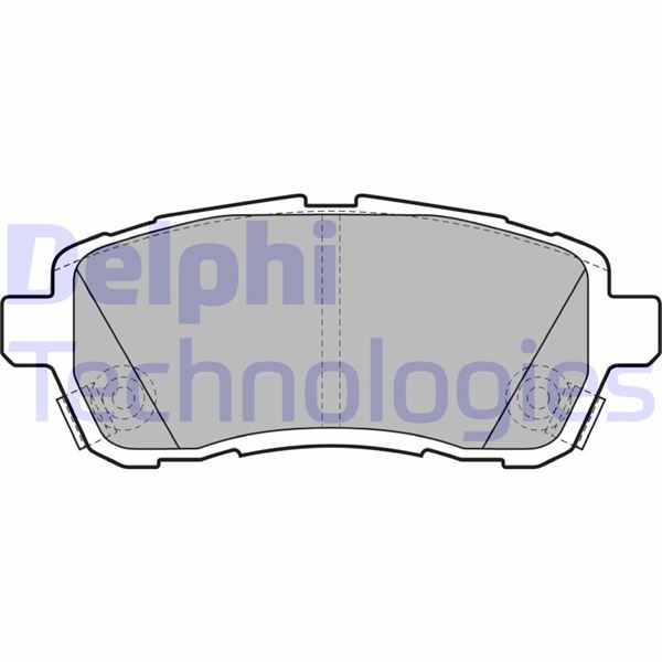 ON FREN BALATASI MATERIA 2006> SIRION 2005> MAZDA 2 2008> FIESTA VI 2008> - DELPHI LP2069