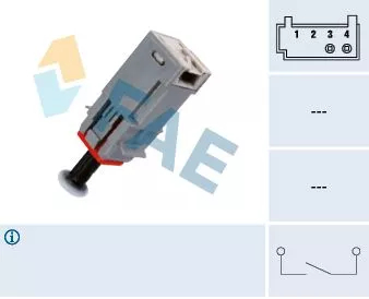Opel Debriyaj Pedal Müsürü - Debriyaj Pedal Müsürü - Fae 24790