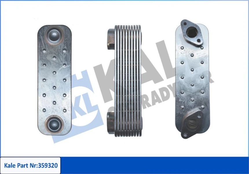 Man Truck Motor Yag Radyatoru 10'lu Man Tga 41.360 04> D2066 - Kale 359320