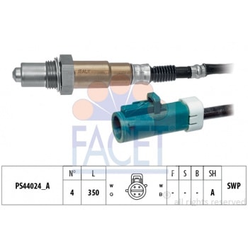OKSIJEN SENSORU FOCUS II CMAX 07 1.6 ZETEC EFI 1.6TI VCT PFI 16V - FACET 10.8271
